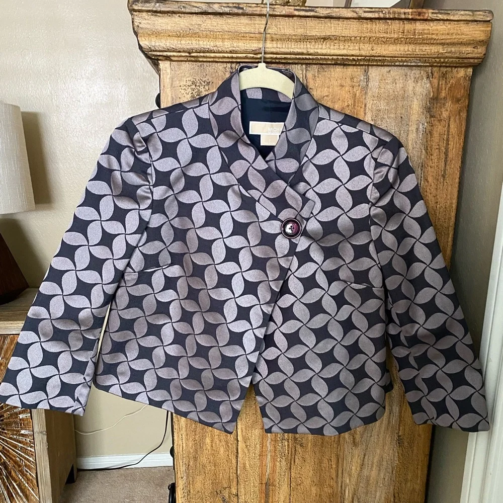 MICHAEL Micheal Kors Swing Jacket, Womens, Size 0 - Picture 10 of 11